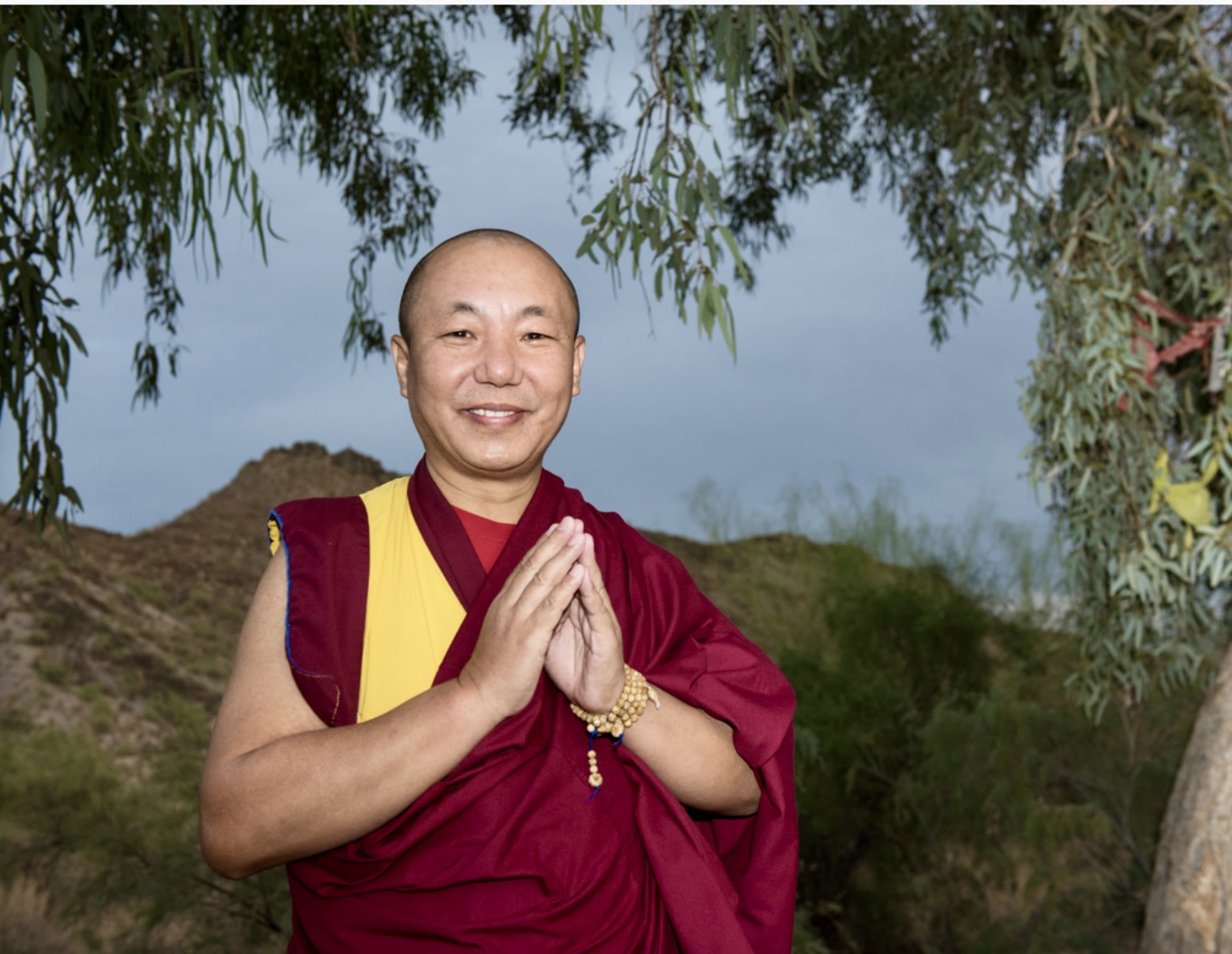 Portrait of Geshe Namgyal Sangpo