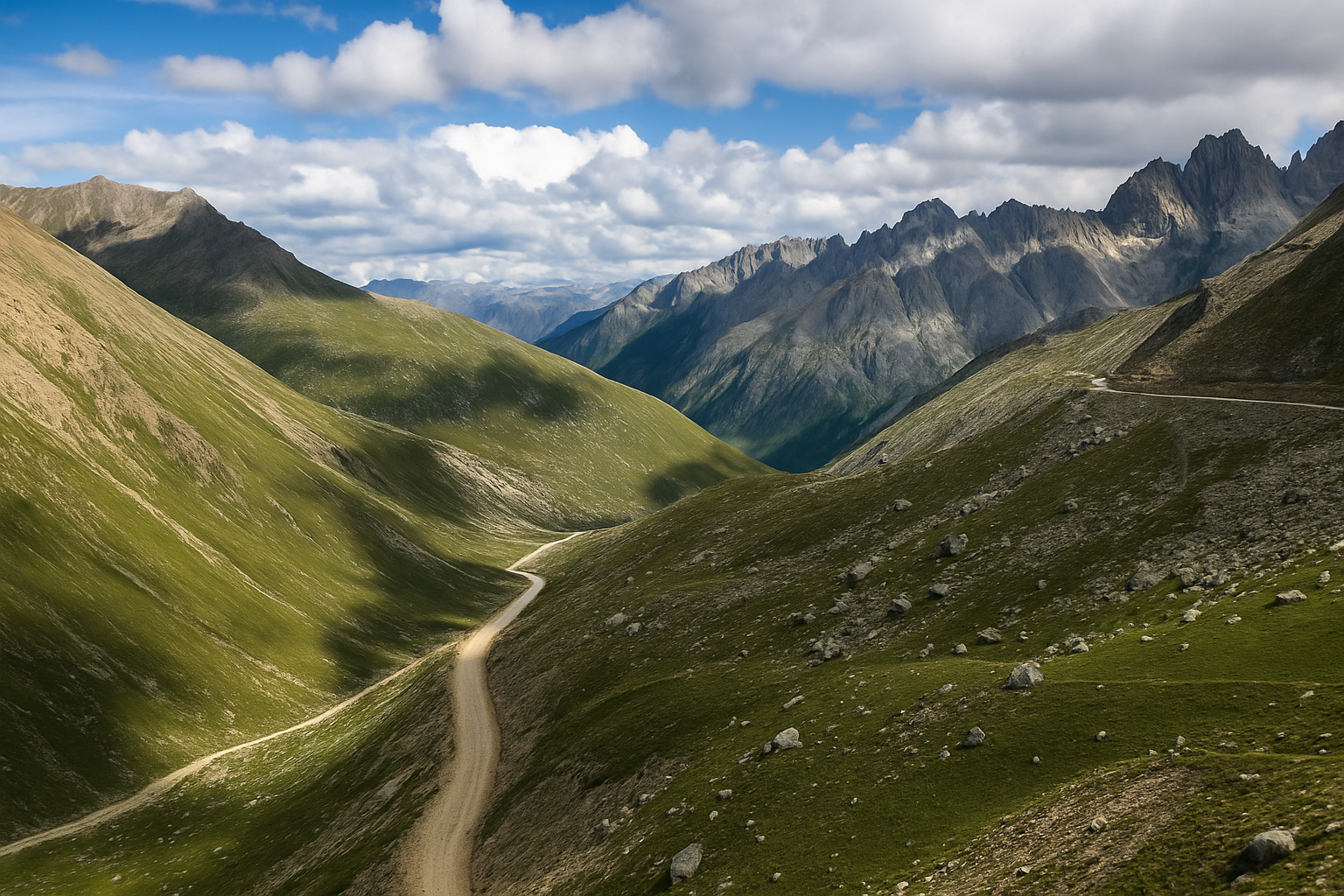 Snowy peaks of the Himalayas